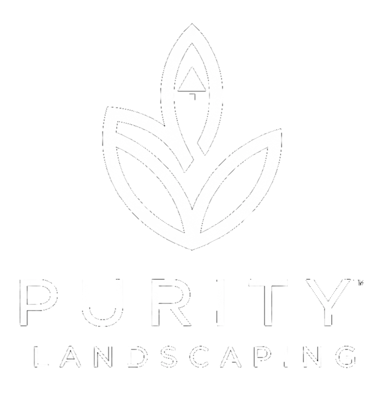 Purity Landscaping Logo White