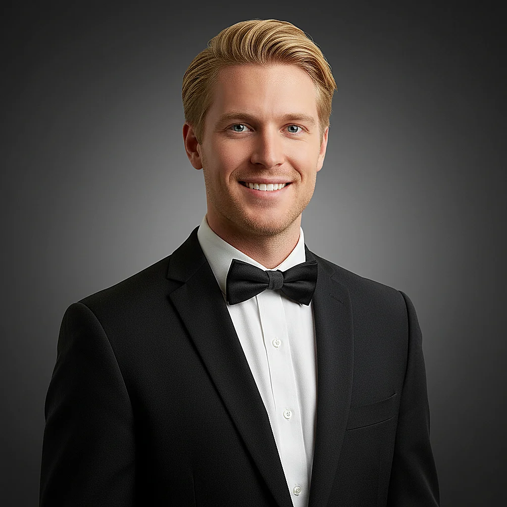 Matteo Ferrara, Guest Relations Specialist from Naples. Headshot of smiling professional ensuring effortless, memorable visits with warmth and attentiveness