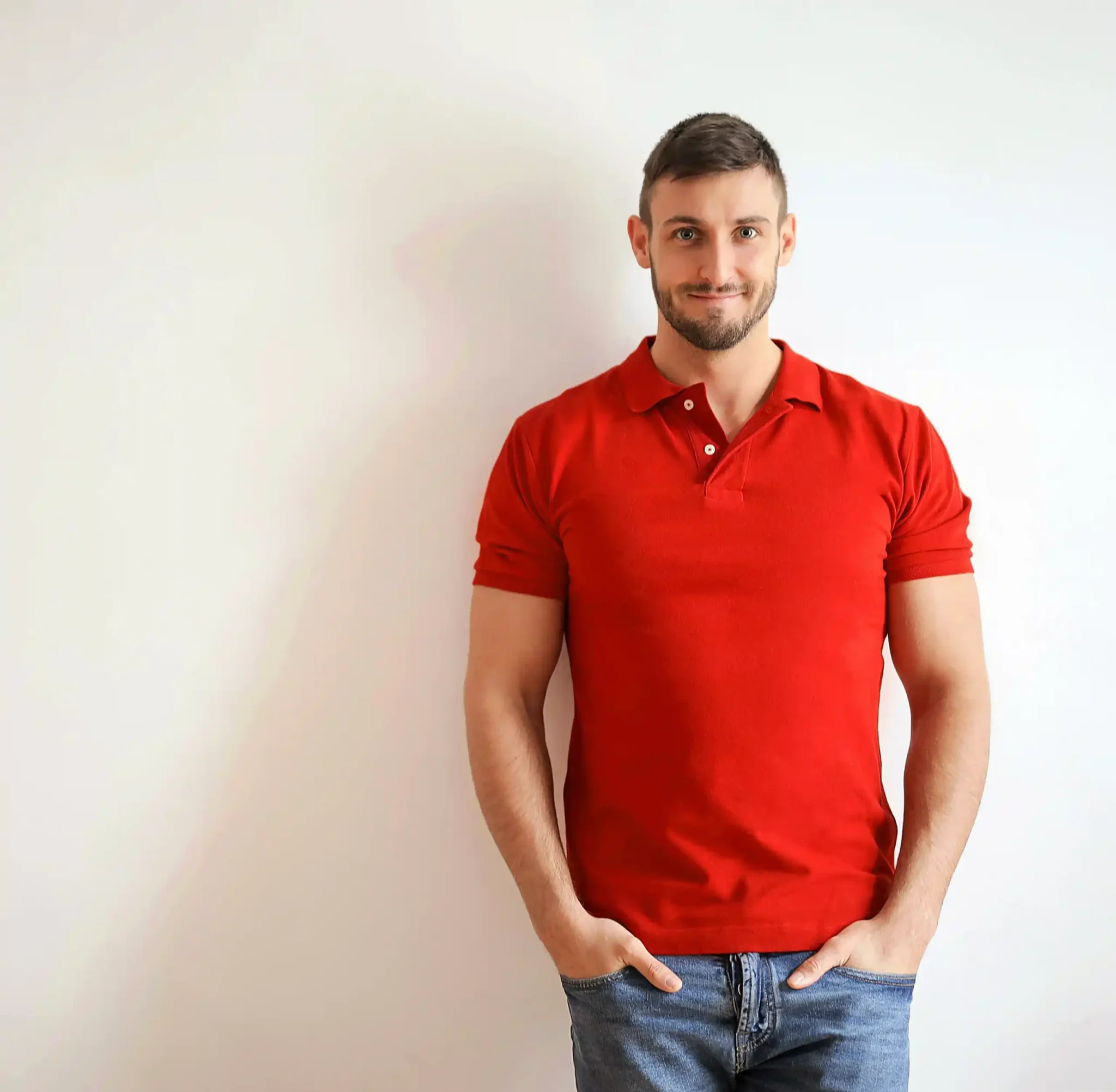 Michael Smith, owner of Blue Mountain Contractors, stands confidently, representing our luxury home building expertise and dedication to clients