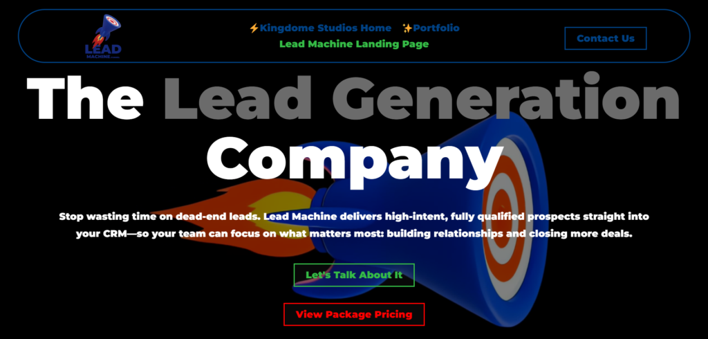 LeadMachine.funnel Portfolio Image
