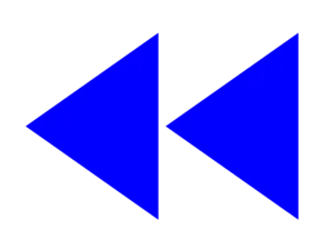 Blue Back Icon