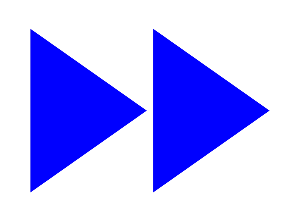 Blue Forward Icon