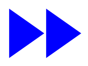 Blue Forward Icon