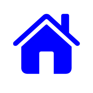 Blue Home Icon